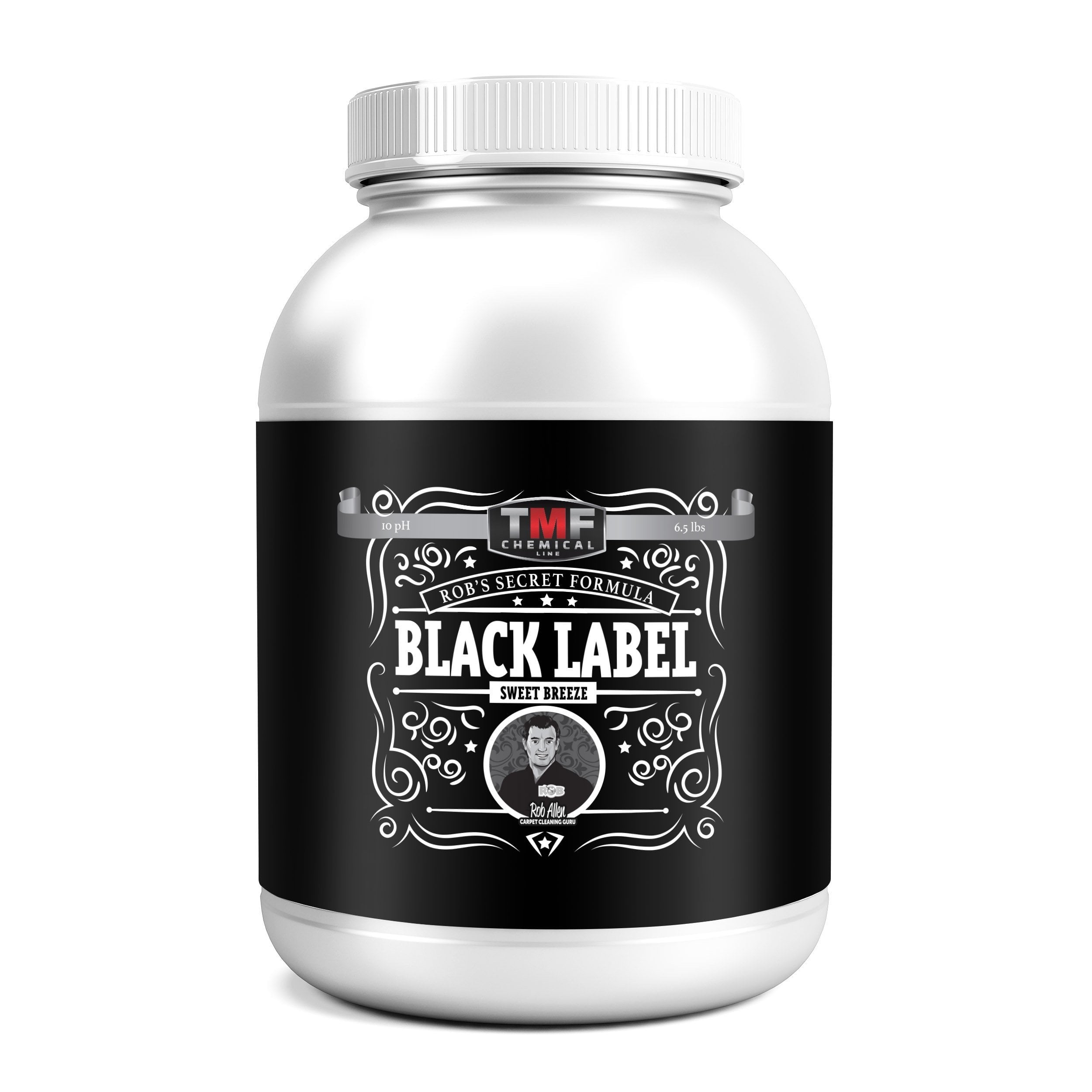 Black Label Sweet Breeze carpet pre-spray container