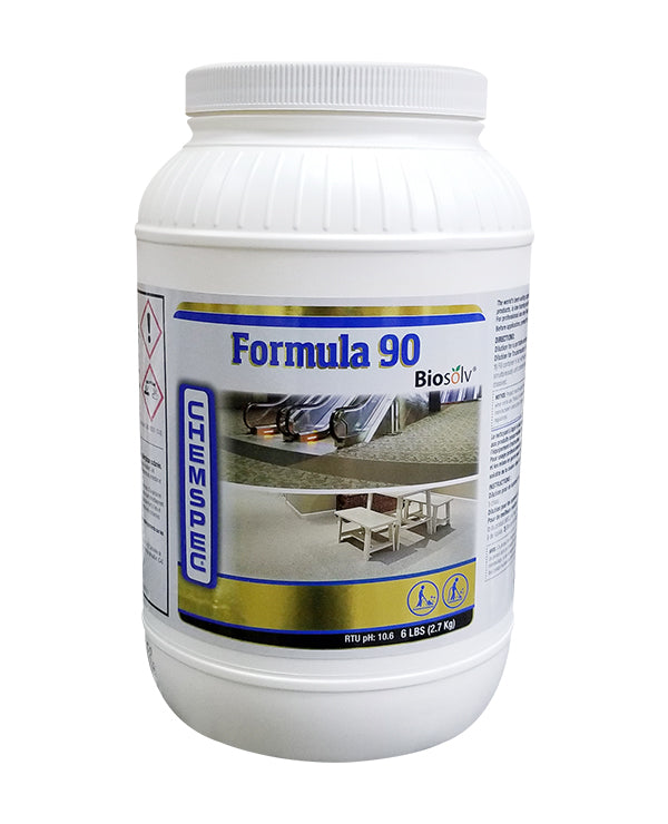 Chemspec Formula 90 powdered carpet pre-spray