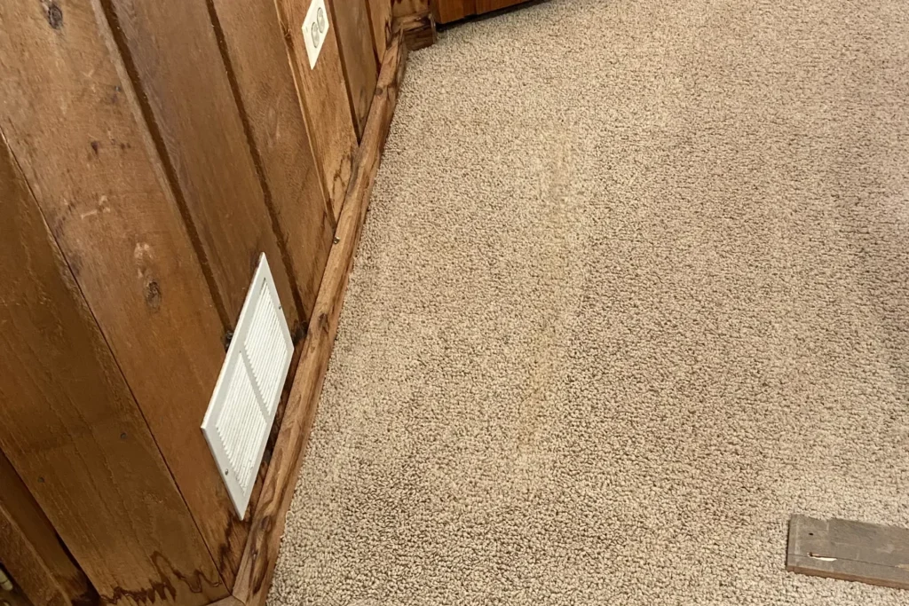 stains are gone after cleaning