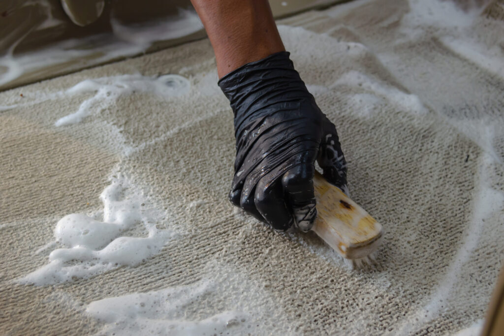 carpet stain removal